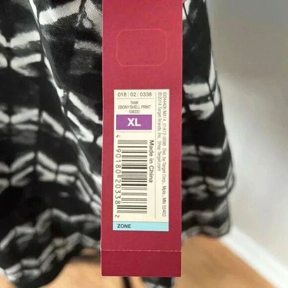 NWT Black and White Merona top - Picture 4 of 10